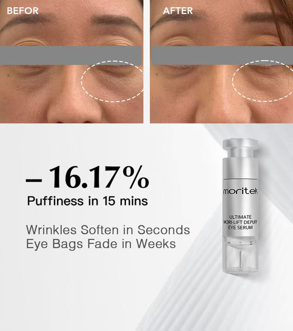 moritek ultimate mori-lift depuff eye serum